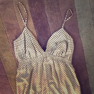 Express Polka Dot Tank Top